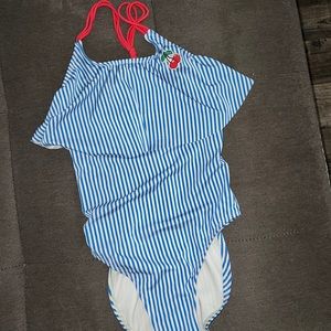 Cat & Jack cherry bathing suit